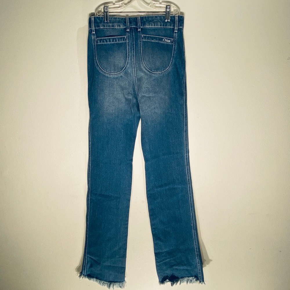 CHLOE GorgeousStraight Leg Denim Pants**US 2 $1280 - Picture 16 of 16